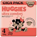HUGGIES Ultra Comfort luiers maat 4 (7-18 kg) Gigapack 150 luiers