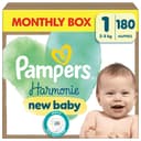 Pampers Harmonie Maat 1 – 180 luiers (Maandbox)