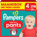 Pampers Baby Dry Pants - Maat 4 - Mega Pack - 216 stuks - 9-15 kg