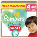Pampers Harmonie Pants - Maat 4 - Mega Maandbox - 336 stuks - 9/15 KG