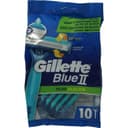 Gillette Blue II wegwerpmesjes 10 Stuks 10 Stuks