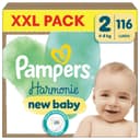 Pampers Harmonie Luiers Maat 2 (4-8kg) 116 stuks