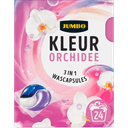 Jumbo 3 in 1 kleur orchidee wascapsules - 24 wasbeurten