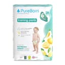 PureBorn luierbroekjes, maat 6 (15+ kg), 18 luiers, optimale bescherming overdag en 's nachts, ultrazacht, huidvriendelijk, dermatologisch getest