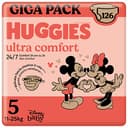 Huggies Little Movers luiers, maat 5 (11-25 kg), ultra absorberend, Disney-design, giga pack, 126 stuks