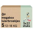 Etos Woezel & Pip Luierbroekjes Junior Maat 5 12-18 kg Megabox 66 stuks